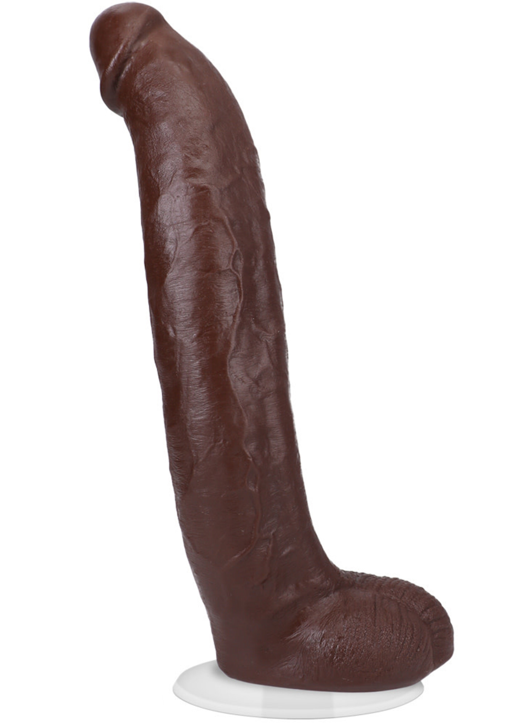 Doc Johnson Signature Cocks Brickzilla 13" Ultraskyn Cock With Removable Vac-U-Lock Suction Cup Chocolate