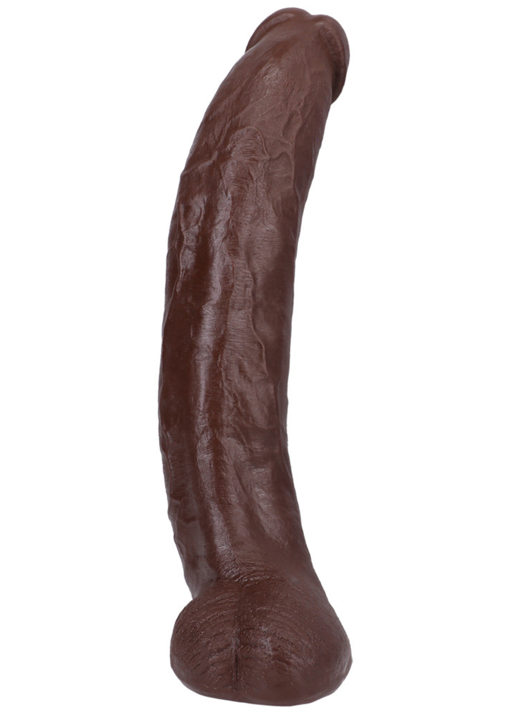 Doc Johnson Signature Cocks Brickzilla 13" Ultraskyn Cock With Removable Vac-U-Lock Suction Cup Chocolate