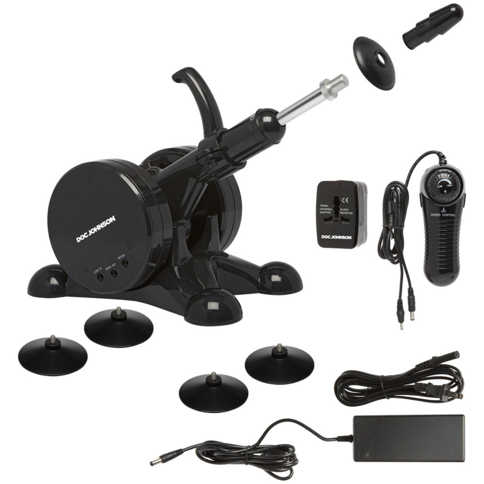 Doc Johnson Vac-U-Lock Fuck Machine Black