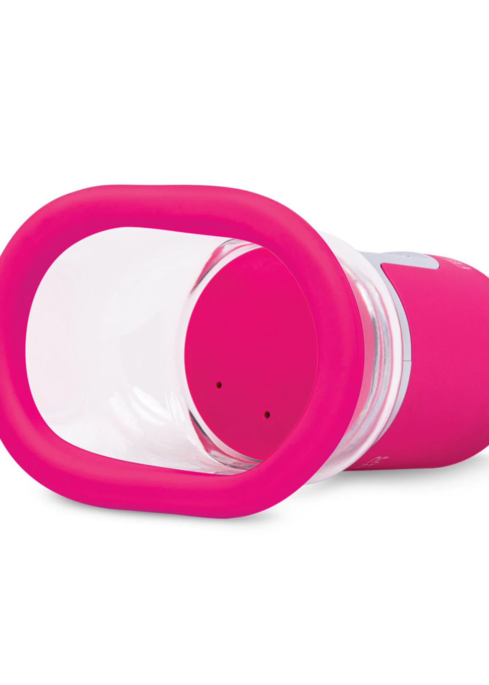 Lux Fetish Rechargeable 4-Function Auto Pussy Pump With Clit Clamp