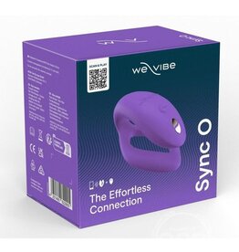 We-Vibe We-Vibe Sync O Rechargeable Silicone Couples Vibrator with Remote Control