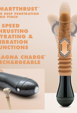 Blush Novelties Dr. Skin Silicone - Dr. Arthur - Thrusting Gyrating Vibrating Dildo - Tan Blush Novelties Dr. Skin Silicone - Dr. Arthur - Thrusting Gyrating Vibrating Dildo - Tan
