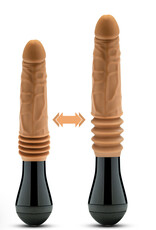 Blush Novelties Dr. Skin Silicone - Dr. Arthur - Thrusting Gyrating Vibrating Dildo - Tan Blush Novelties Dr. Skin Silicone - Dr. Arthur - Thrusting Gyrating Vibrating Dildo - Tan