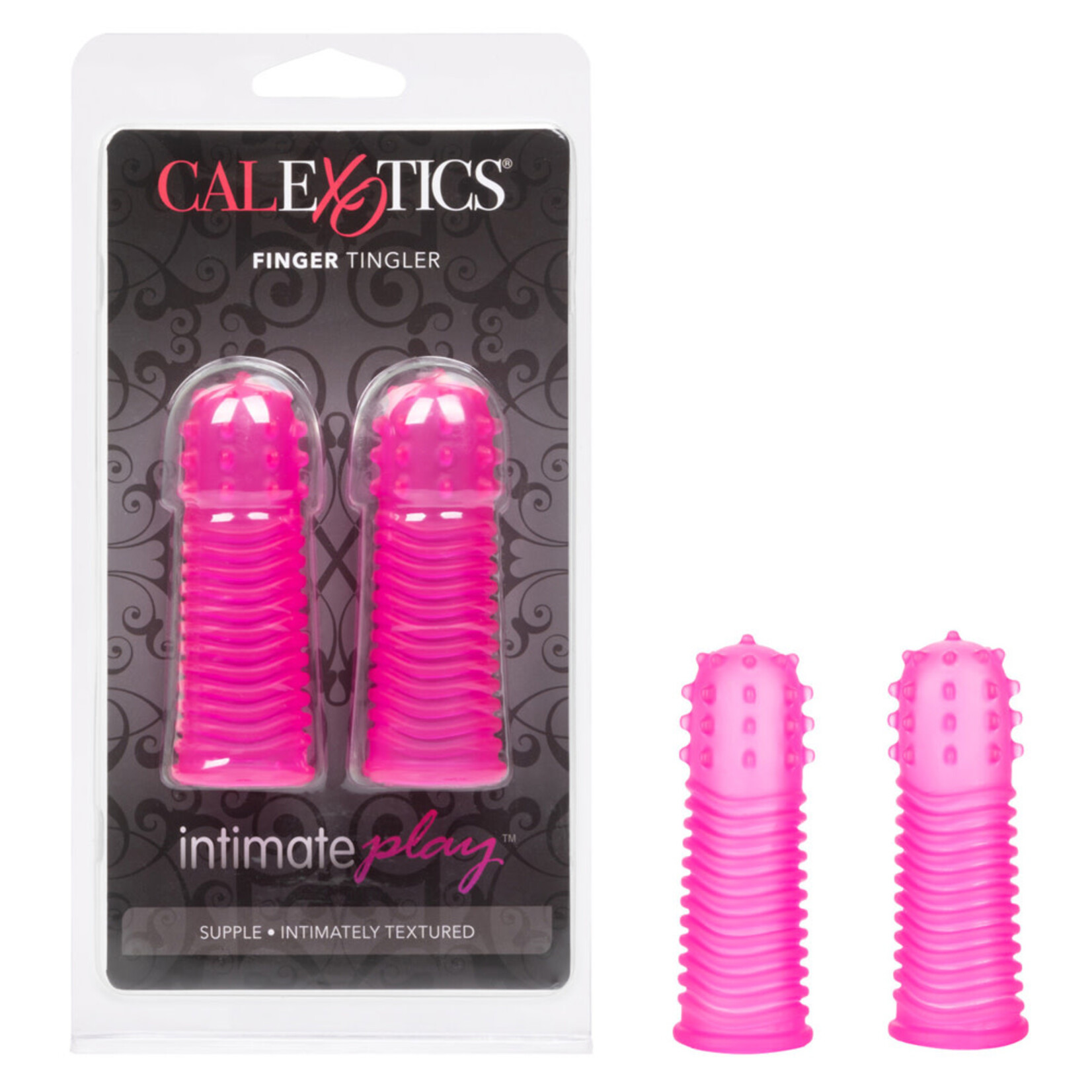 California Exotic Novelties Intimate Play Finger Tingler - Pink
