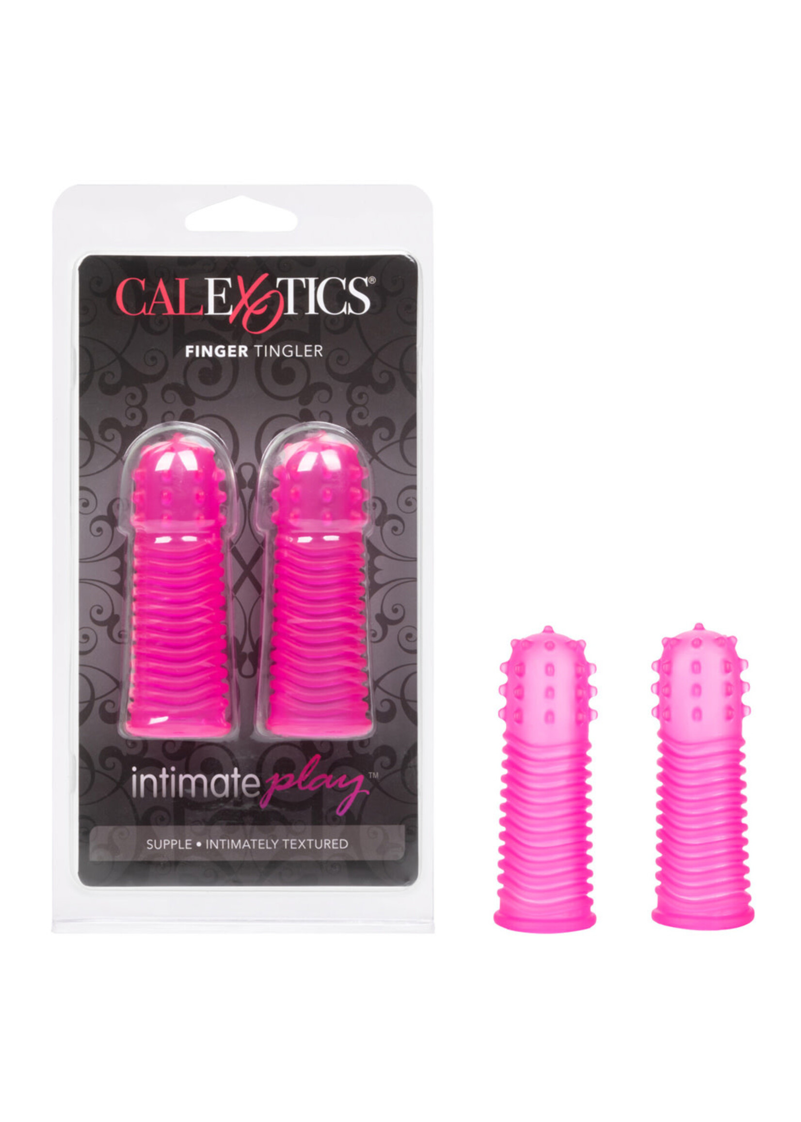 California Exotic Novelties Intimate Play Finger Tingler - Pink