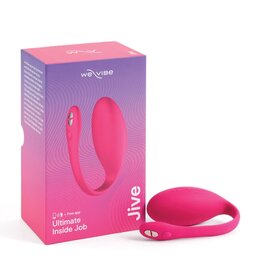 We-Vibe We-Vibe Jive Silicone Rechargeable Remote Control Wearable G-Spot Vibrator - Pink