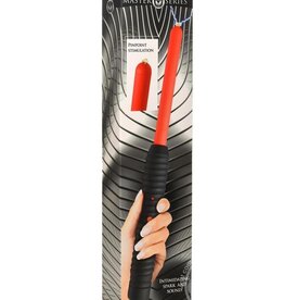 XR Brands Zeus Electrosex Master Series Spark Rod Zapping Wand - Red/Black