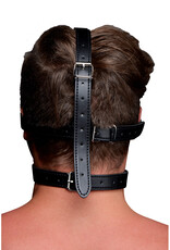 XR Brands Strict Blindfold Harness + Ball Gag XR Brands Strict Blindfold Harness + Ball Gag