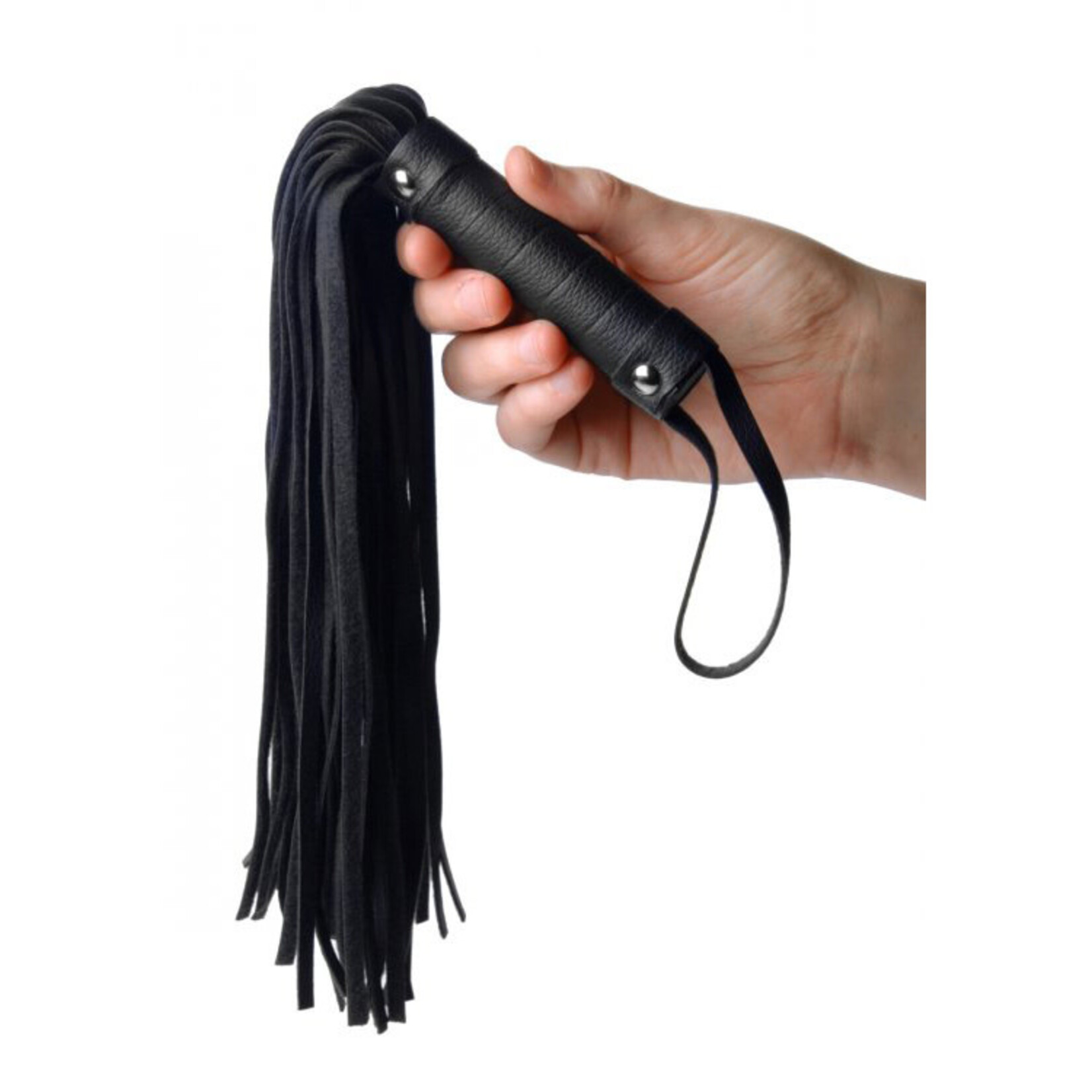 XR Brands Strict Strict Leather Pleather Pleasure Mini Flogger
