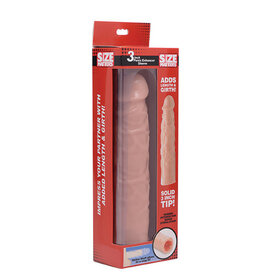 XR Brands Size Matters Size Matters Penis Extender Sleeve 3in - Vanila