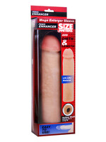 XR Brands Size Matters Size Matters Mega Enlarger Penis Enhancer Sleeve Flesh