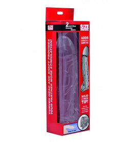 XR Brands Size Matters Size Matters Penis Extender Sleeve 2in - Clear