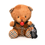 XR Brands Master Series Master Series Gagged Teddy Bear Plush