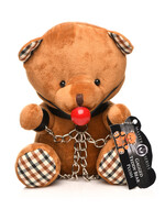 XR Brands Master Series Master Series Gagged Teddy Bear Plush