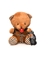 XR Brands Master Series Master Series Gagged Teddy Bear Plush