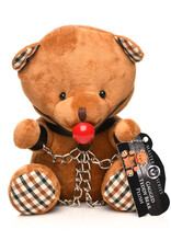 XR Brands Master Series Master Series Gagged Teddy Bear Plush