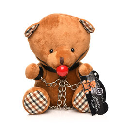 XR Brands Master Series Master Series Gagged Teddy Bear Plush