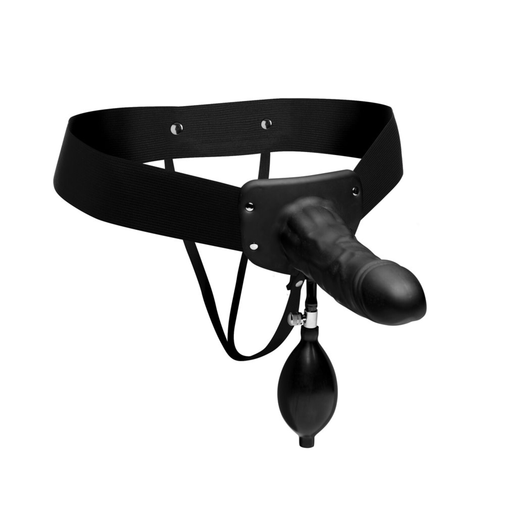 XR Brands Master Series Pumper Inflatable Hollow Strap On