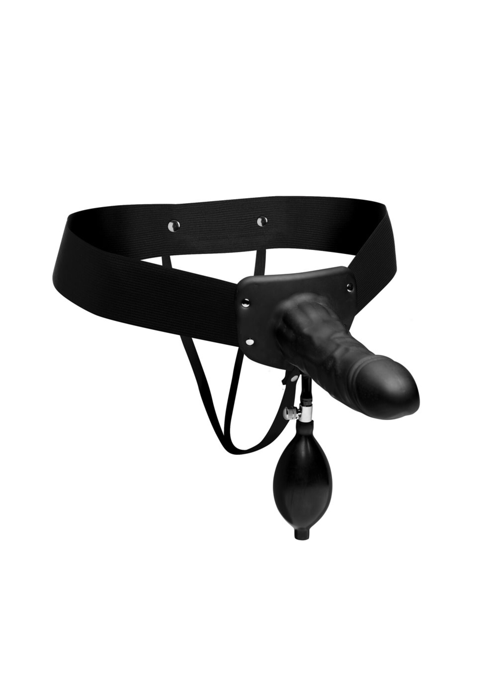 XR Brands Master Series Pumper Inflatable Hollow Strap On
