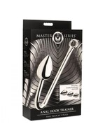 XR Brands Master Series Master Series Anal Hook Trainer with 3 Plugs - Stainless Steel