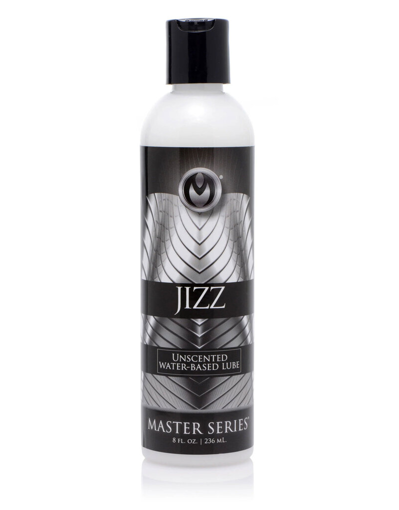 XR Brands Master Series Master Series Jizz Water & Silicone-Based Personal Lubricant - 8oz
