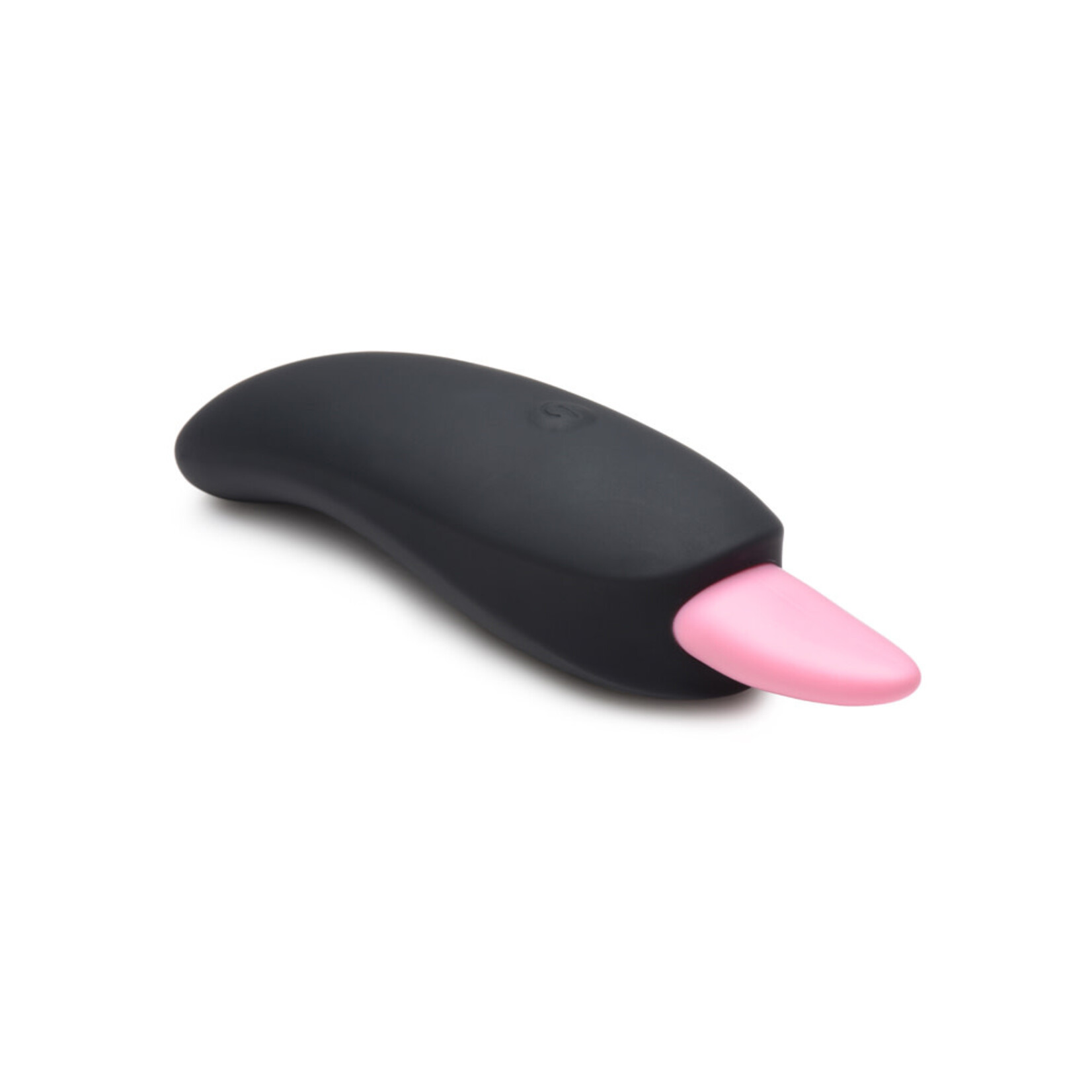 XR Brands inmi Inmi Luscious Licker 7X Rechargeable Silicone Licking Tongue Clitoral Stimulator - Black/Pink