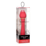 XR Brands inmi Inmi Bloomgasm Suction Rose Vibrator Rechargeable Clit Stimulator - Red