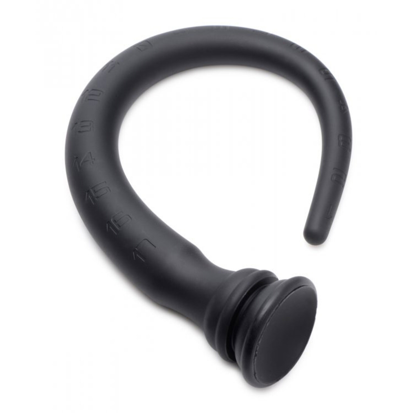 XR Brands Hosed Hosed Tapered Silicone Hose Flexible Anal Play 18in - Black
