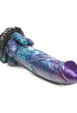 XR Brands Creature Cocks Creature Cocks Dino Dick Silicone Dildo - XL Multi Color