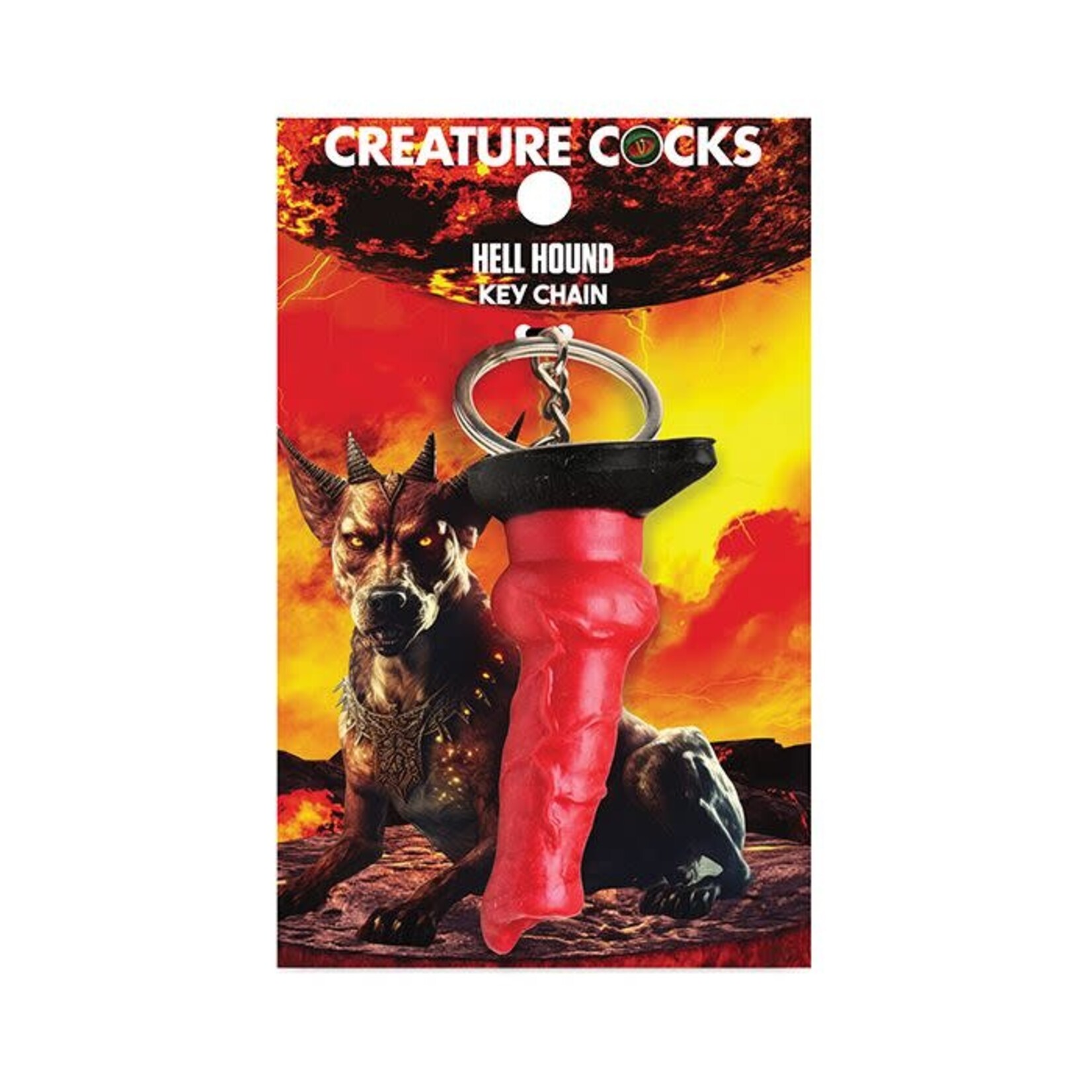 XR Brands Creature Cocks Creature Cocks Silicone Key Chain