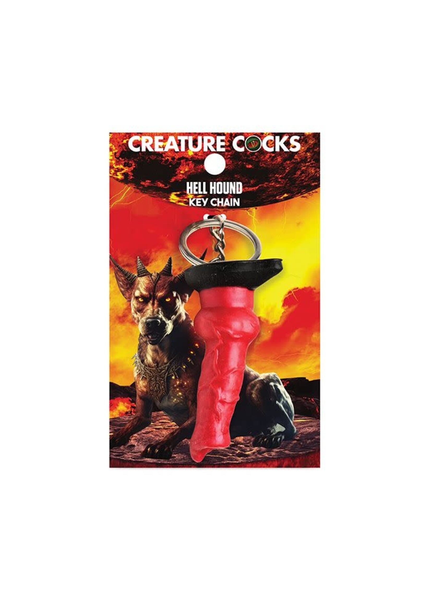 XR Brands Creature Cocks Creature Cocks Silicone Key Chain