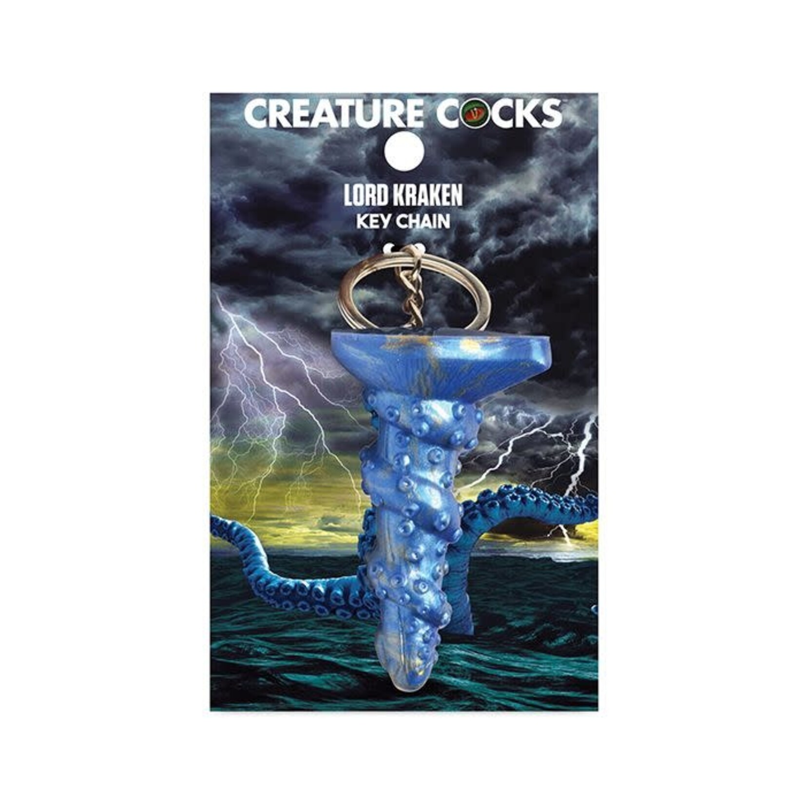 XR Brands Creature Cocks Creature Cocks Silicone Key Chain