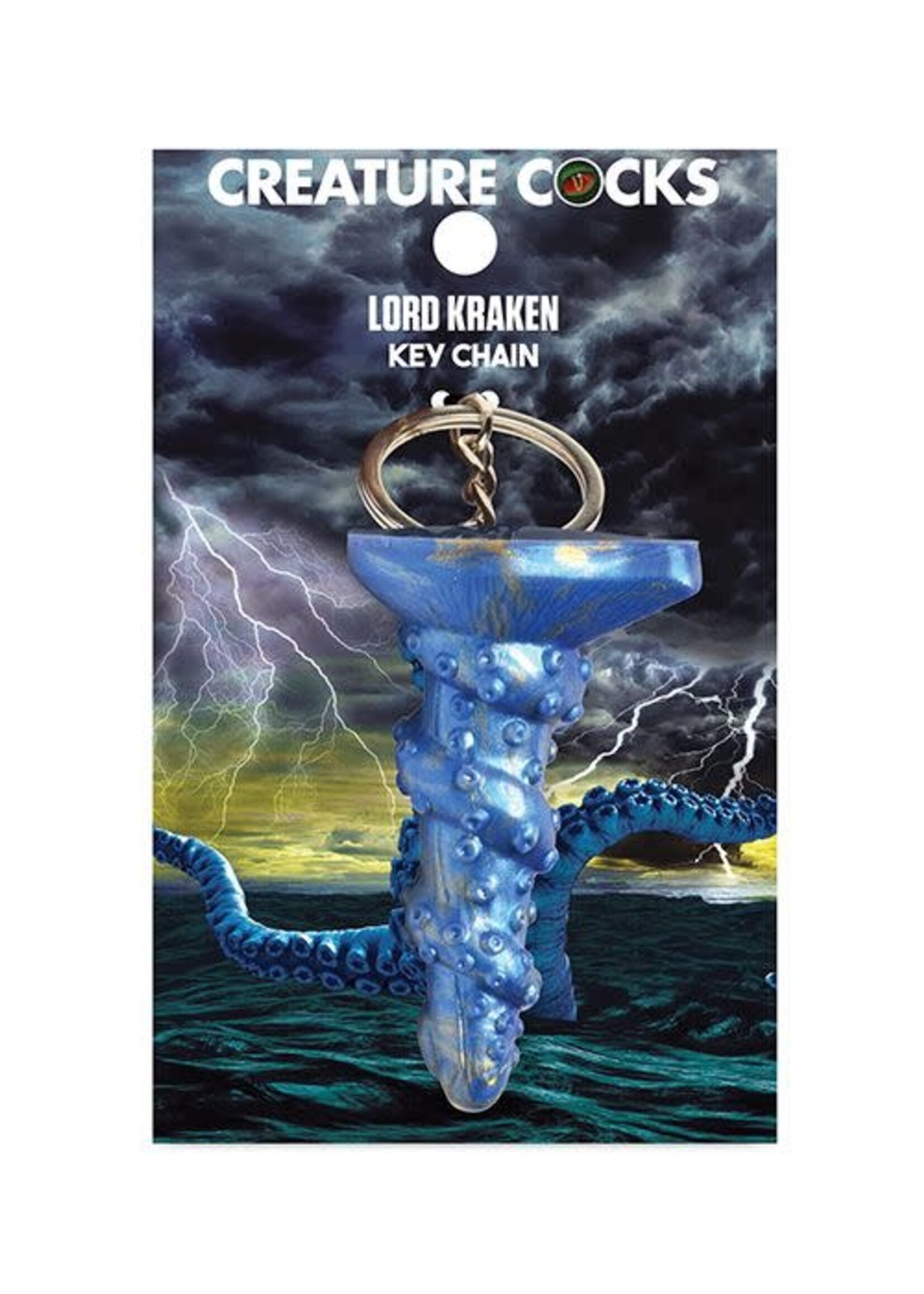 XR Brands Creature Cocks Creature Cocks Silicone Key Chain