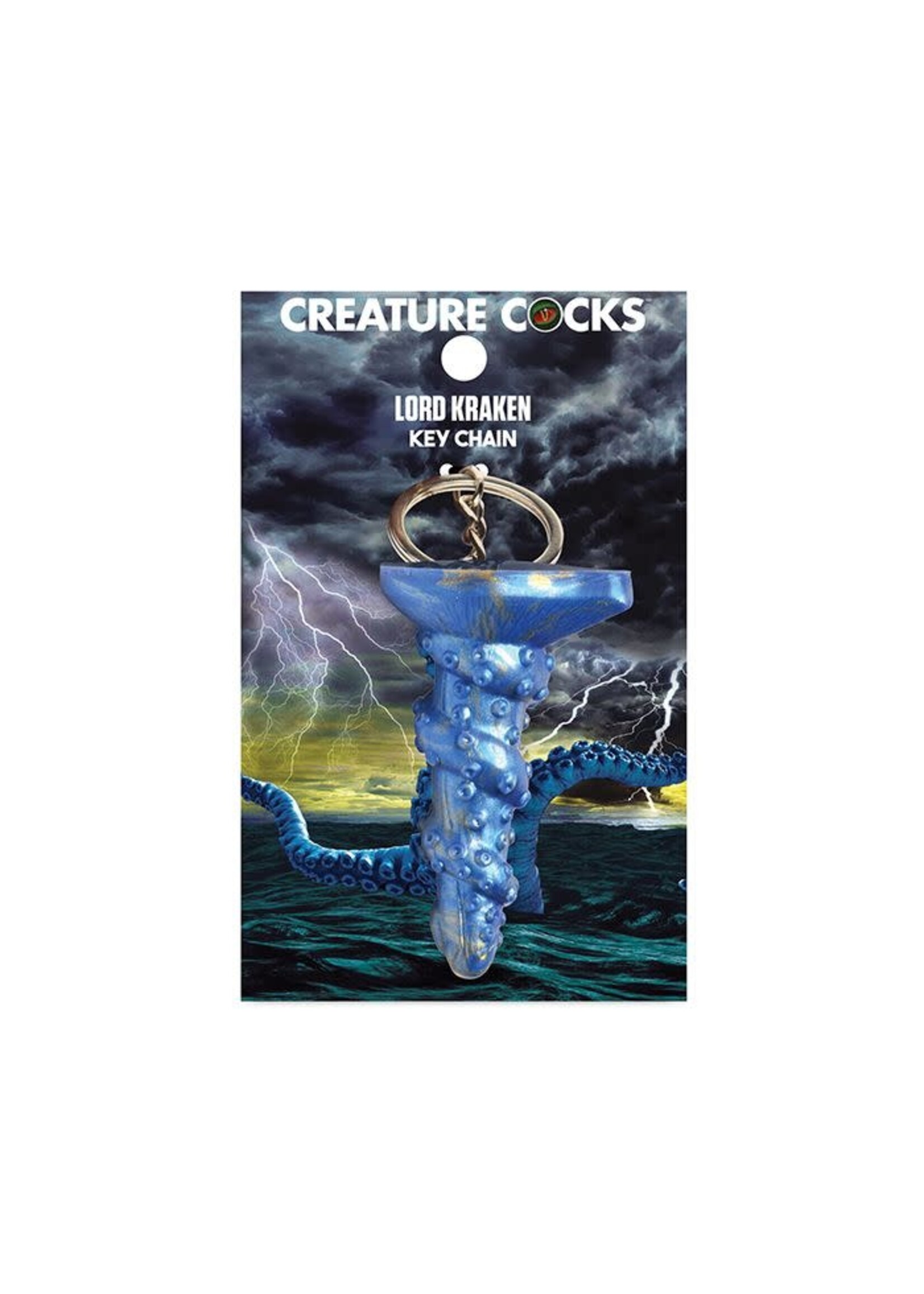 XR Brands Creature Cocks Creature Cocks Silicone Key Chain