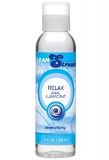 XR Brands Clean Stream Relax Desensitizing Anal Lubricant - 4 Oz