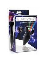 XR Brands Booty Sparks Booty Sparks Silicone Light-Up Anal Plug
