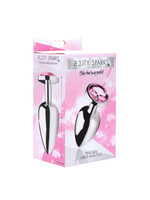 XR Brands Booty Sparks Pink Gem Anal Plug - Large