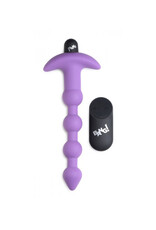 XR Brands Bang Bang - Vibrating Silicone Anal Beads and Remote Control