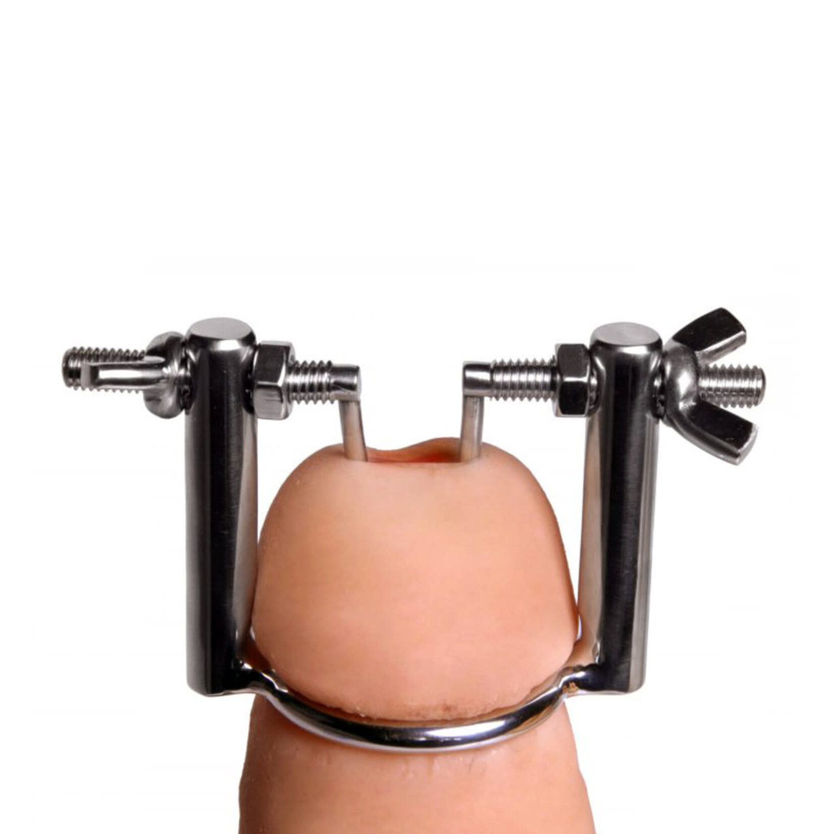 XR Brands Master Series The Meat Cleaver Stainless Steel Urethral Stretcher