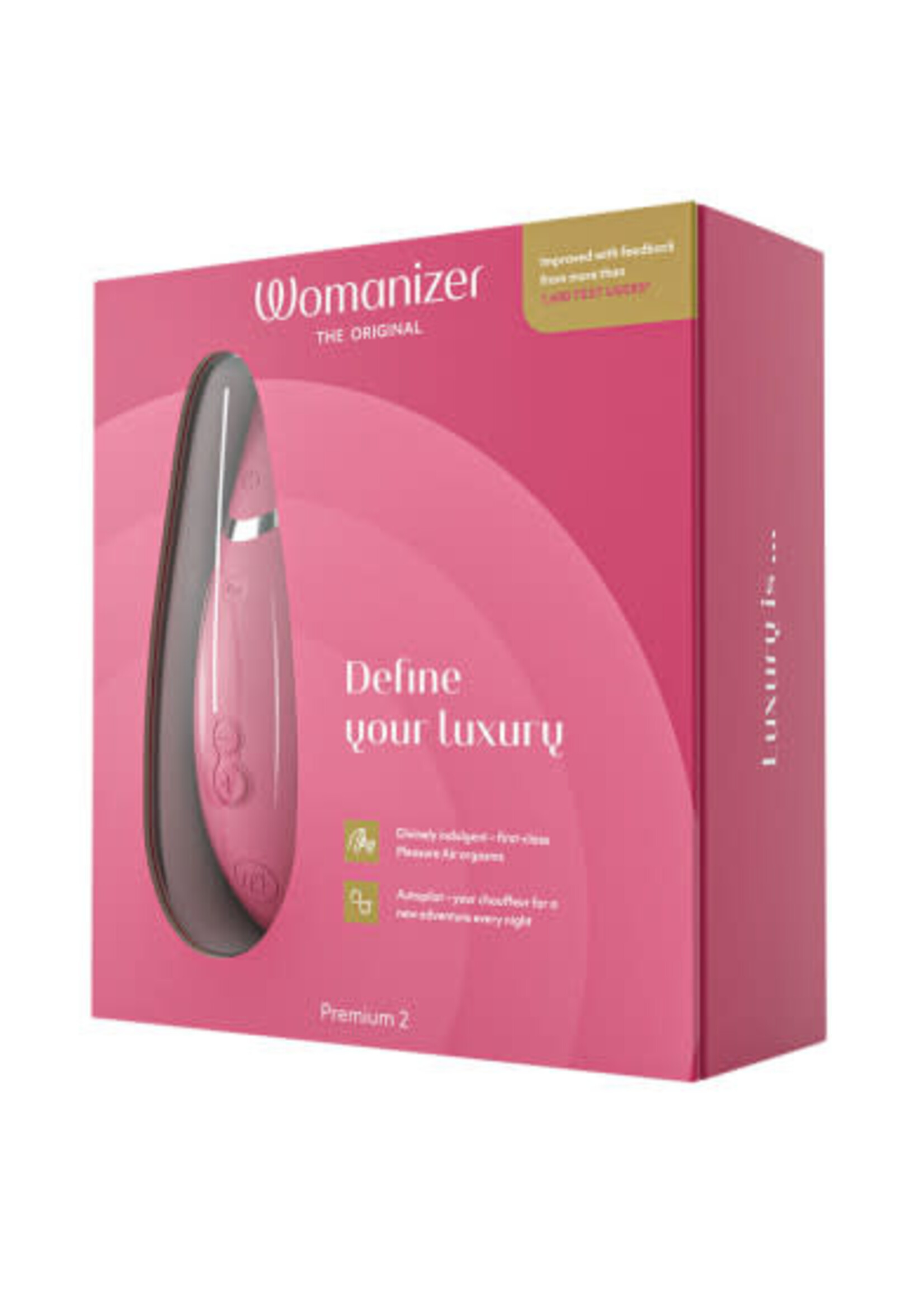 Womanizer Womanizer Premium 2 Rechargeable Silicone Clitoral Stimulator