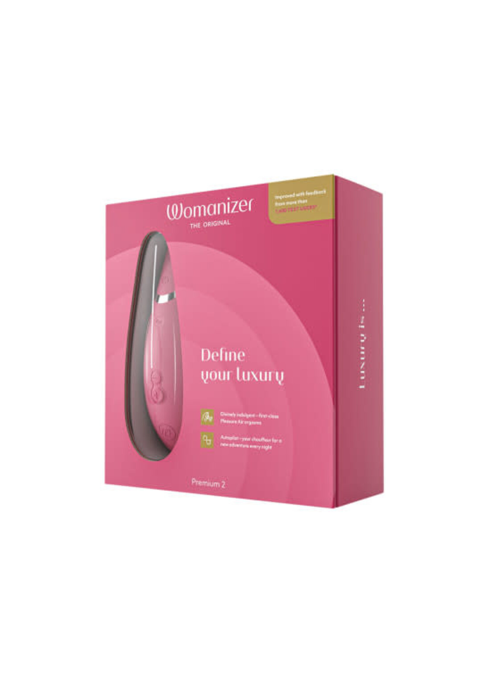 Womanizer Womanizer Premium 2 Rechargeable Silicone Clitoral Stimulator