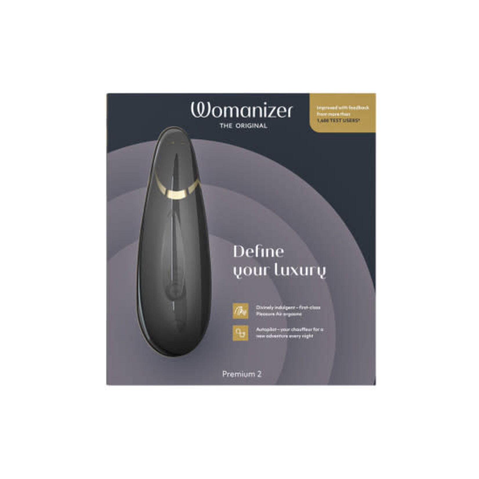 Womanizer Womanizer Premium 2 Rechargeable Silicone Clitoral Stimulator