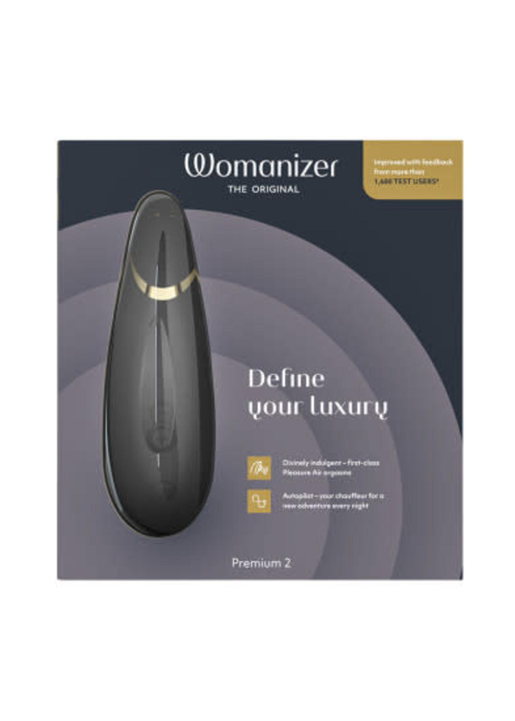 Womanizer Womanizer Premium 2 Rechargeable Silicone Clitoral Stimulator