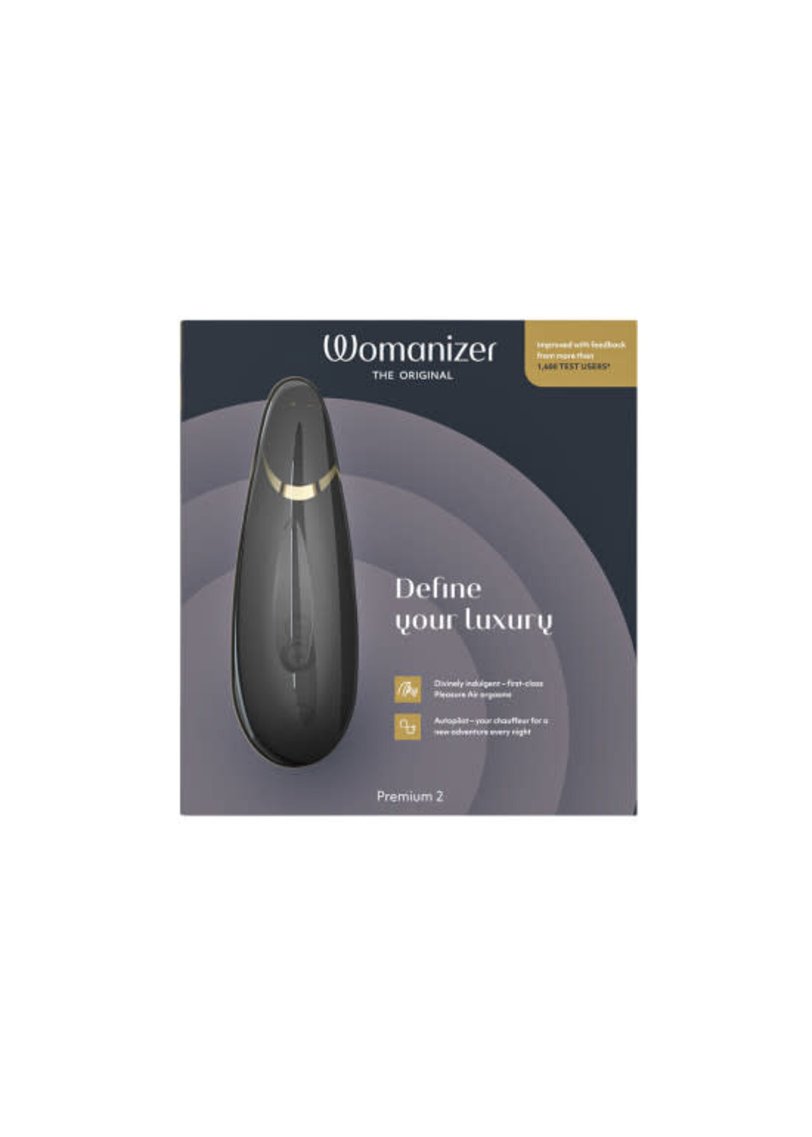 Womanizer Womanizer Premium 2 Rechargeable Silicone Clitoral Stimulator