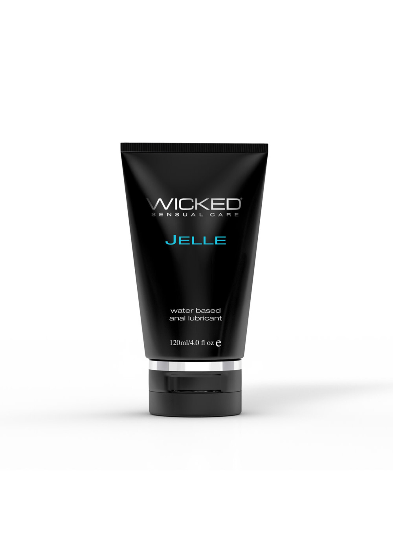 Wicked Sensual Care Jelle Water-Based Anal Lubricant - 4 Oz.