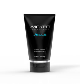 Wicked Sensual Care Jelle Water-Based Anal Lubricant - 4 Oz.
