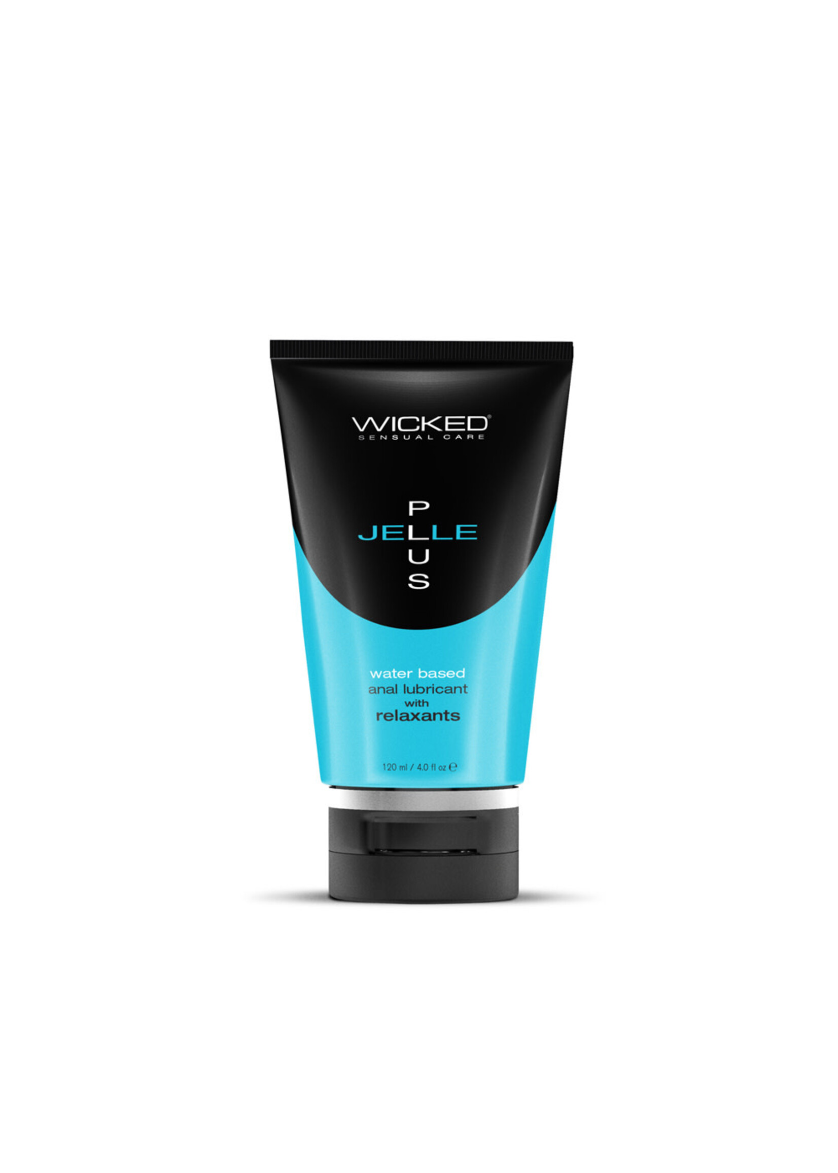 Wicked Sensual Care Wicked Jelle Plus Water Based Anal Lubricant with Relaxants 4oz