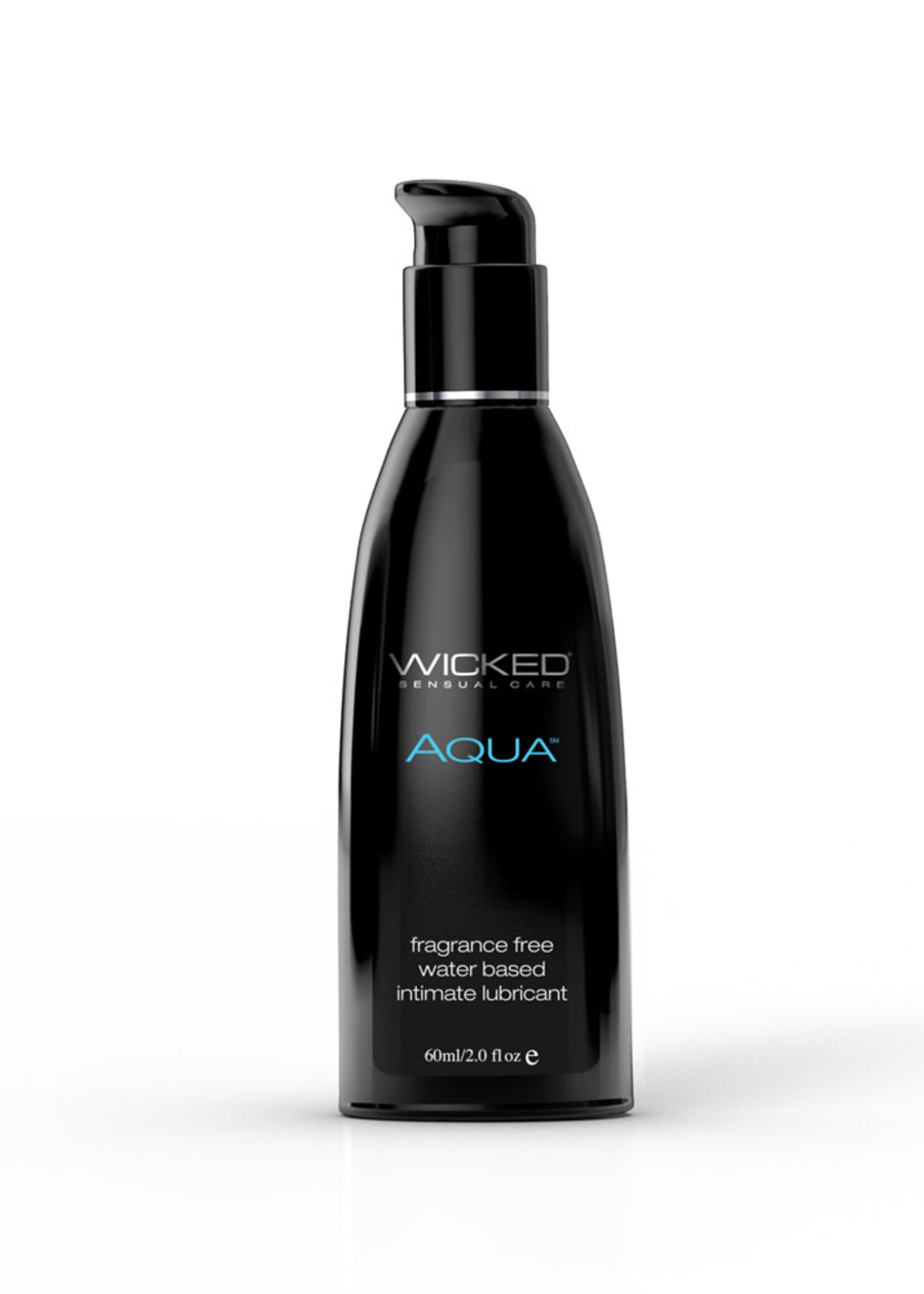 Wicked Sensual Care Aqua Water-Based Lubricant - 2 oz.