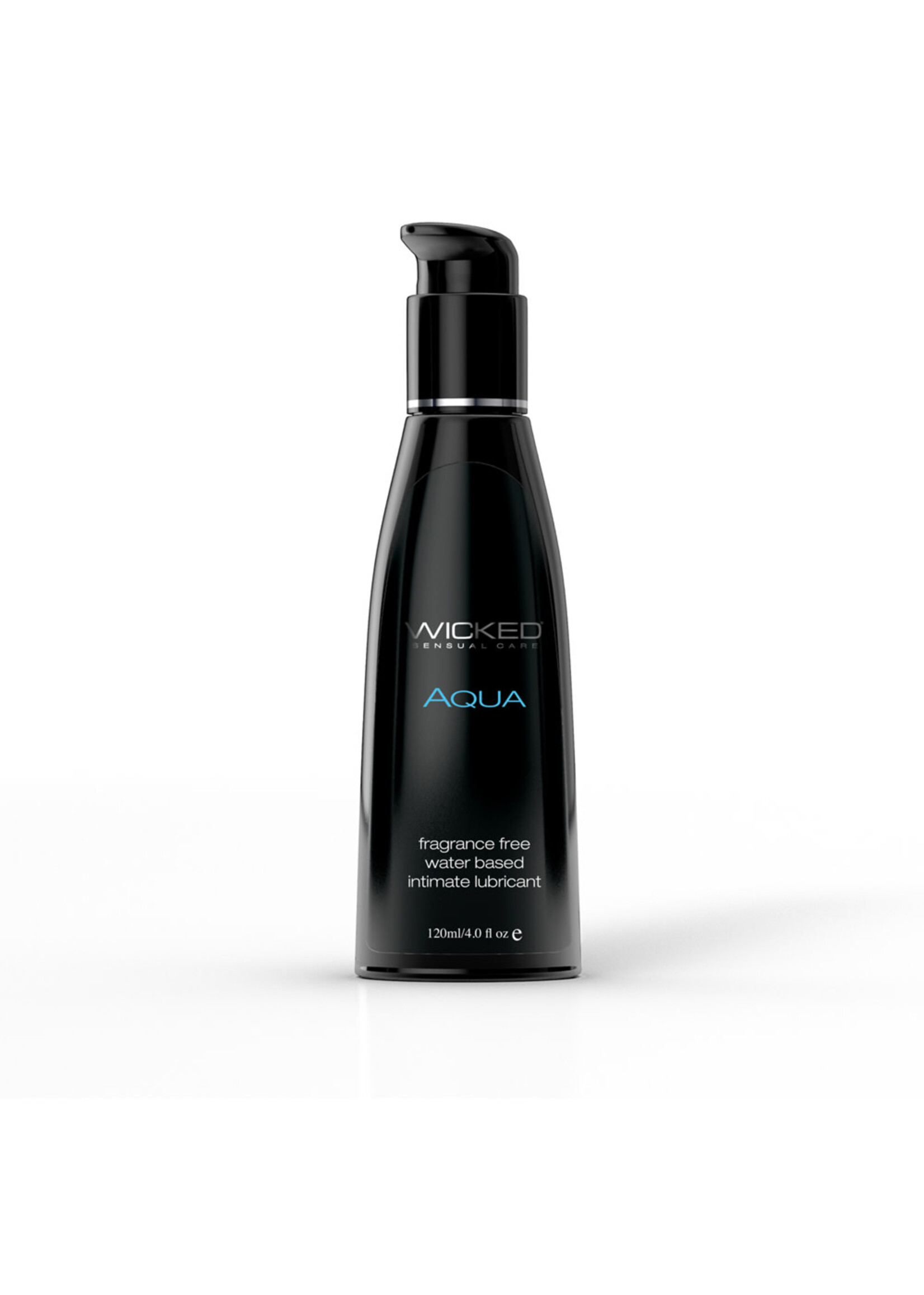 Wicked Sensual Care Aqua Water-Based Lubricant - 4 oz.