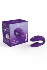 We-Vibe We-Vibe Sync Rechargeable Silicone Couples Vibrator with Remote Control - Purple